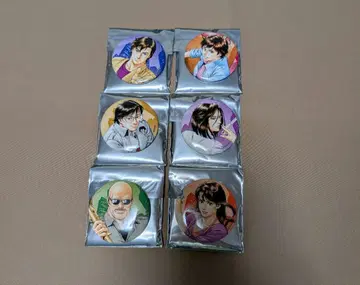 시티 헌터 캔 배지 6개 컴프 세트