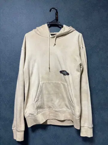 FES 베이지 후드 부착 후드티