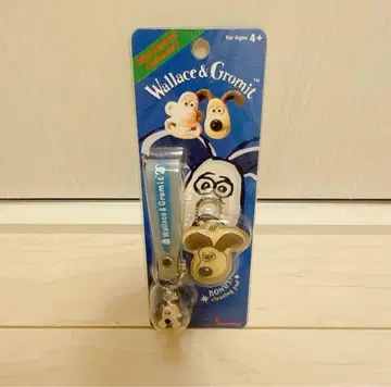 월레스와 그루밋 클리너 포함 스트랩 키링