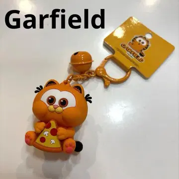 가필드 Garfield 냠냠 피자 마스코트 홀더 키링