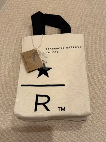 스타벅스 대만 한정판 토트백 Starbucks Reserve