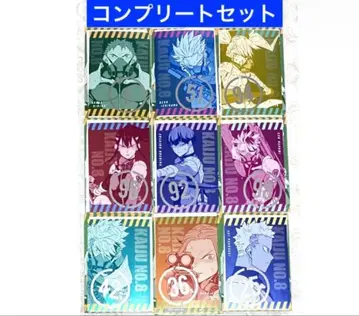 괴수 8호전 해방전력 엽서 컬렉션 전 9종 컴플리트 세트