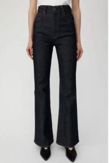 moussy MVS FLARE 원워시 롱 인심 사이즈 23