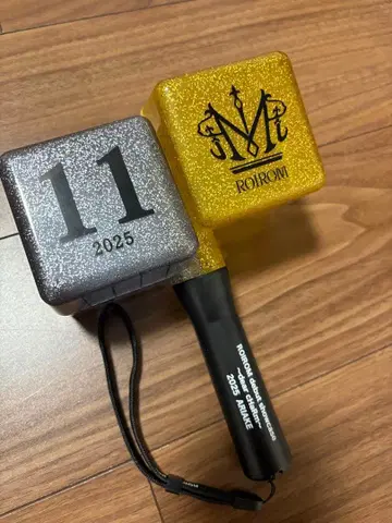 ROIROM 2025 응원봉 실버 골드