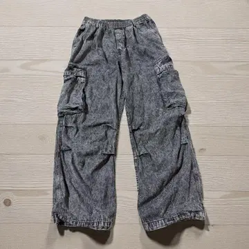데님 이지 카고 팬츠