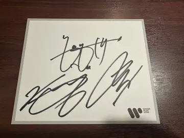 CNBLUE 심도야 사인회 색지