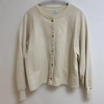 어반 리서치 도어스 코튼 맨투맨 래글런 숏 가디건