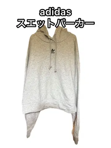 adidas 후드 맨투맨 그레이