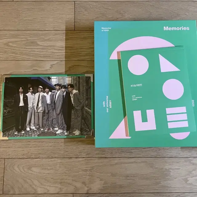 방탄소년단 2020 메모리즈 dvd