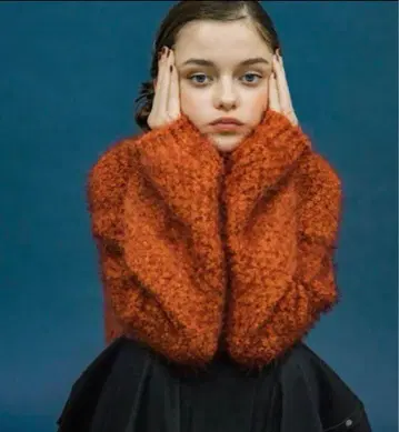 pinue MIX얀 니트탑 (RED)