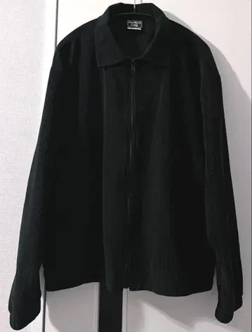 코듀로이 지퍼 블루종