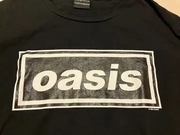 oasis 롱 슬리브 T셔츠 블랙 used
