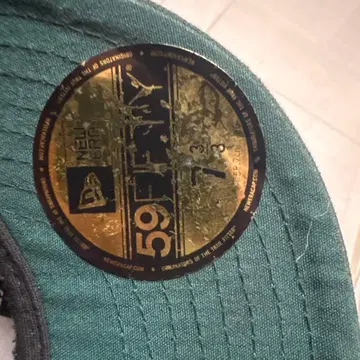59FIFTY A's 다크 그린 캡 7 3/8