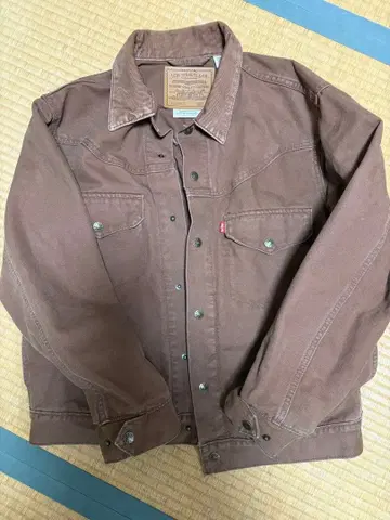 Levi's 브라운 데님 자켓 S 사이즈