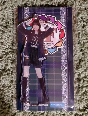 모닝구무스메.25 야마자키 아이 생 투어 피규어 스탠드 키링