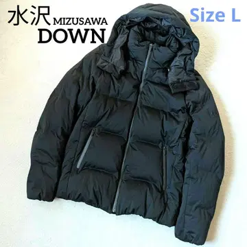 [ 인기 ] 미즈사와 다운 데상트 다운 자켓 블랙 사이즈 L 남성용