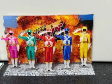 전 슈퍼 전대전 아크릴 디오라마 구급전대 고고파이브