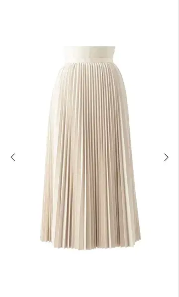 드로어 아코디언 플리츠 스커트