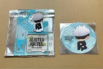 주술회전 카페 고죠 사토루 미니 캐릭터 아크릴 스탠드 코스터