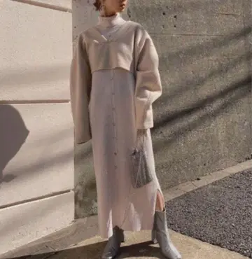 Amerivintage LAYERED KNIT DRESS