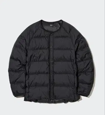 유니클로 리사이클 다운 자켓 블랙 L 사이즈