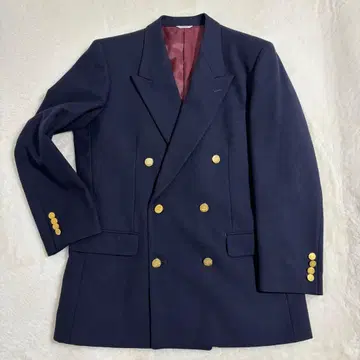 ixi:z 이크시즈 네이비 블레이저 더블 골드 버튼 L 테일러드 자켓