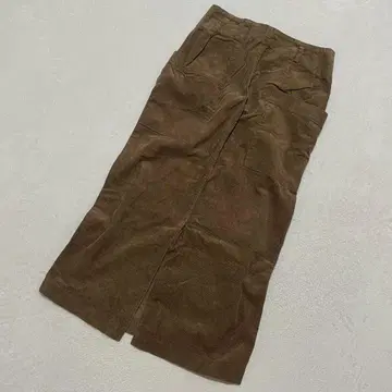 어반 리서치 코듀로이 롱 스커트 슬릿 성숙 캐주얼 F