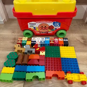 블록 라보 첫 블록 웨건 호빵맨