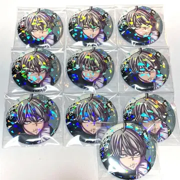 10개 복숭아 도겐안키 메이드 코우고자키 진 홀로그램 캔뱃지 트리 빌리지