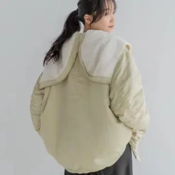 LOWRYSFARM 빅 칼라 플라이트 블루종