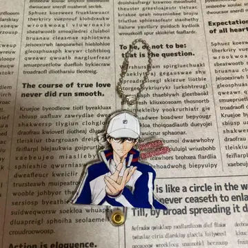 에치젠 료마 대원화전 사진 프롭스 키링