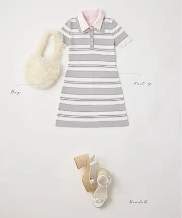 [ 새상품 미사용 ] rienda 미니 원피스