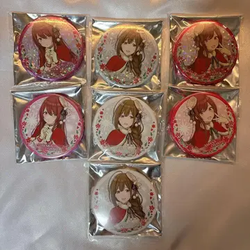 샤니마스 도큐핸즈 캔뱃지 알스트로메리아 7점