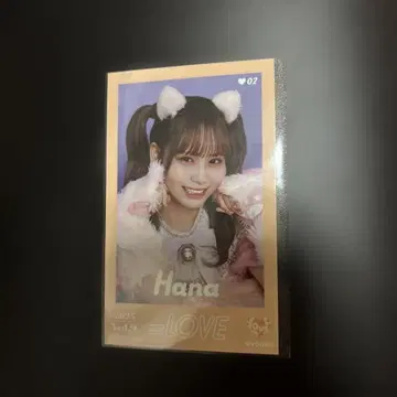 이코럽 오바 하나 미니 사진 Vol.9 레어 고양이 의상