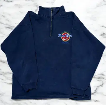 하드 록 카페 네이비 트레이닝복