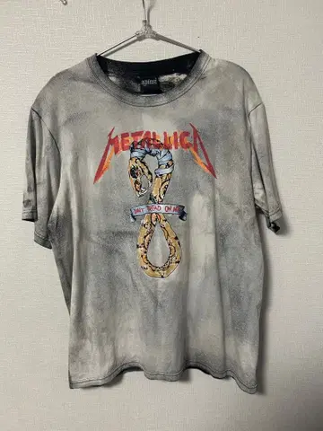 어게인스트 메탈리카 밴드 T셔츠 반팔