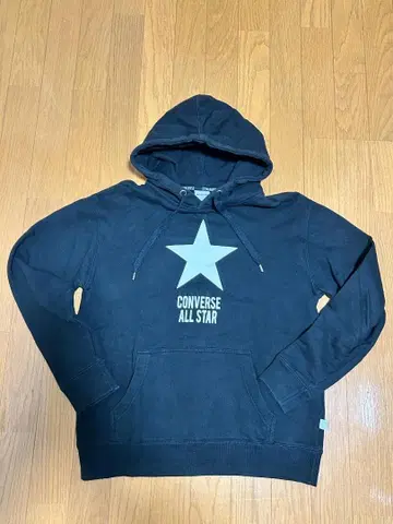 CONVERSE 여성용 후드 부착 후드티 / L 사이즈