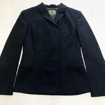 새상품급 캘빈클라인 모 100% 자켓 수트 블랙 무지 블랙 4