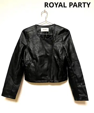 [새상품급] ROYAL PARTY 라이더 자켓 프리 사이즈