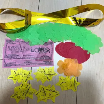 TXT ACT:TOMORROW 낙하물 사인 별 5인 컴프 자라바찰 금테