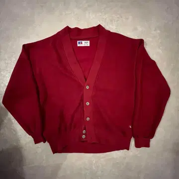 90s RUSSELL High cotton sweat cardigan