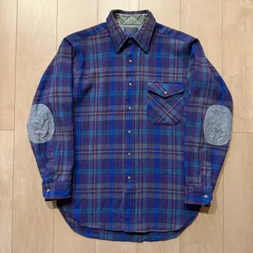 PENDLETON 펜들턴 70's 울 셔츠 USA제 옴브레 VCM