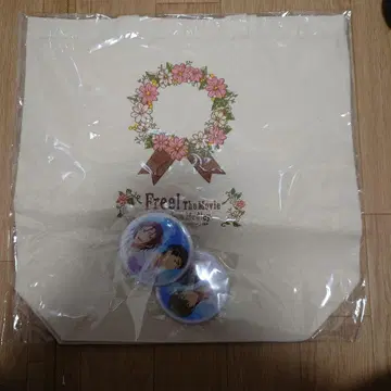 Free! 토트백&캔뱃지 세트 flower ver