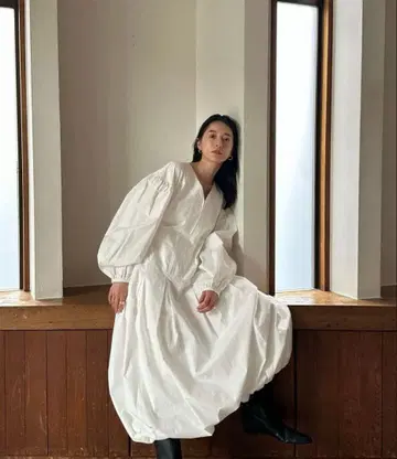 CLANE FRONT ZIP BALLOON ONEPIECE