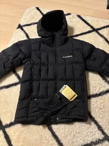 mont-bell 블랙 다운 자켓