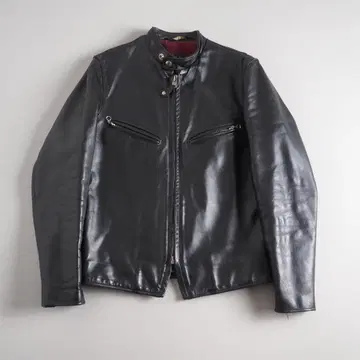 Schott 샷 641xx size 34 싱글 라이더 블랙