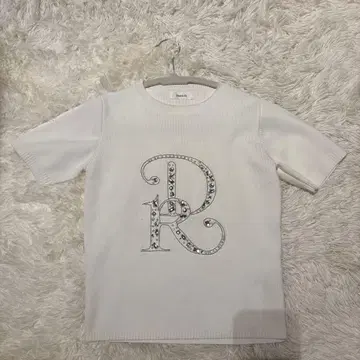 Darich 비쥬R 로고 반팔 T셔츠