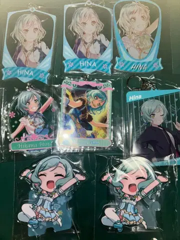 히카와 히나 아크릴 스탠드 아크릴 키링