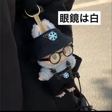 러브부 의류 코스튬 POP MART 블랙 3종 세트