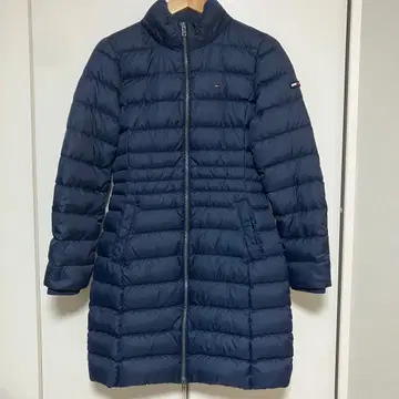 타미힐피거 다운 코트 후드 없음